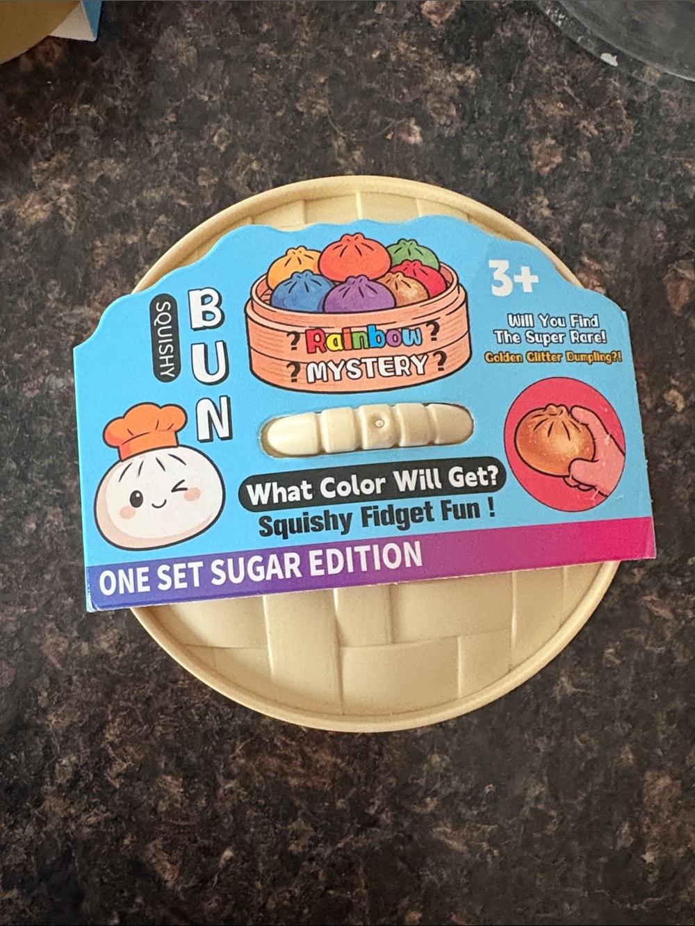Rainbow Mystery Squishy Bun - One Set Sugar Edition